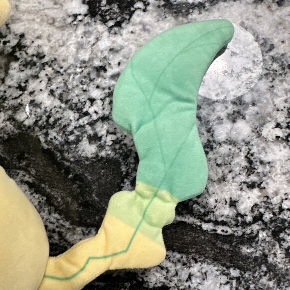 Pokemon Jazwares Leafeon Plush 12" Yellow Eevee Evolution Soft Stuffed Figure - Picture 10 of 16
